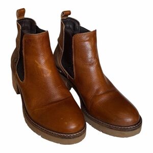 BULL BOXER Jessy 2 Chelsea Brown Cognac Boots